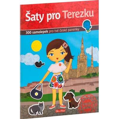 Šaty pre TEREZKU - kniha samolepiek