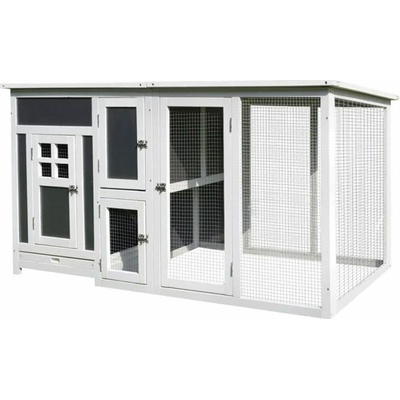PAWHUT D51-104 Kurín pre sliepky 160 x 80 x 75 cm