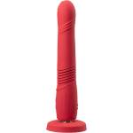 Lovense - Gravity Thrusting Dildo App Controlled Red