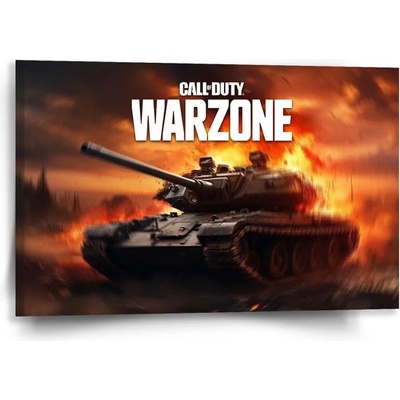 Sablio Obraz Call of Duty Warzone - tank - 60x40 cm
