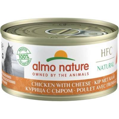 Almo Nature HFC WET CAT Kuře a sýr 24 x 70 g