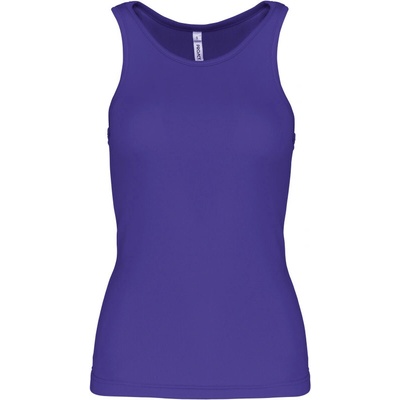 Kariban Tílko PA442 sportovní bez rukávu dámské COT20P44209200-violet Fialová