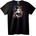 NOONEBRAND Тениска с Mickey Mouse и американско знаме - XXS, Black
