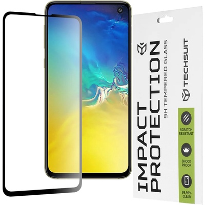 Techsuit Протектор за Samsung Galaxy S10e - 111D Full Cover / Full Glue Glass - черен