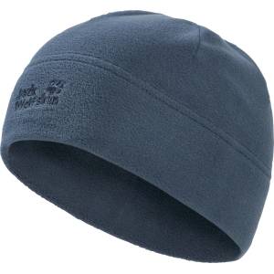 Jack Wolfskin Детска зимна шапка (beanie) Jack wolfskin Kid's Real Stuff Beanie - Midnight Sky - размер One Size (904-6901-0211)