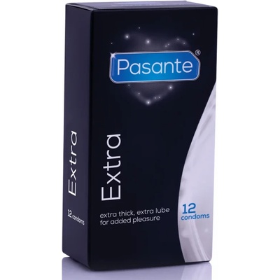 Презервативи, екстра здрави, 12 броя - Pasante Extra Thick (D-225485)