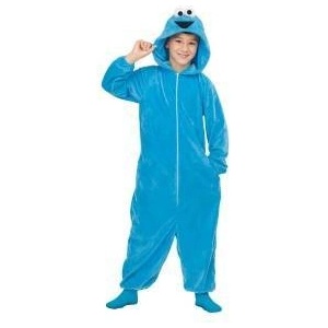 My Other Me Маскировъчен костюм за деца My Other Me Cookie Monster Sesame Street 7-9 години Размер 7-9 години