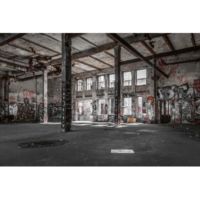 DIMEX ART Флизелинов фототапет изоставен склад 375 x 250 см