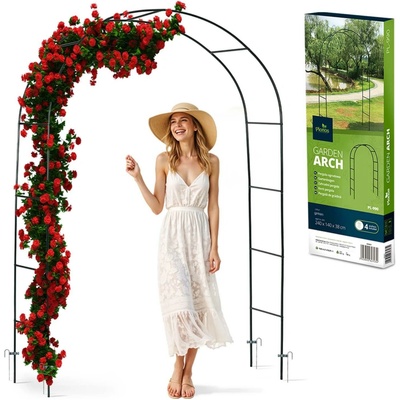 Záhradná kovová pergola oblúk 240 cm