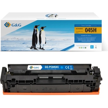 Compatible КАСЕТА ЗА CANON ImageCLASS LBP612Cdw/MF632Cdw/MF633Cdw/MF634Cdw - 1245C002AA - HIGH CAPACITY - CRG045HC (CRG-045HC) - Cyan - PN NT-PC045XC - G&G (NT-PC045XC)