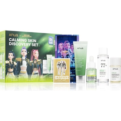Anua K-Pop Demon Hunters Calming Skin Discovery Set подаръчен комплект за успокояване на кожата