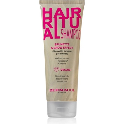 Dermacol Hair Ritual Brunette & Grow Effect Shampoo 250 ml