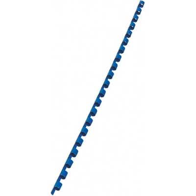 Plastové hrebene GBC 21R 6mm modré