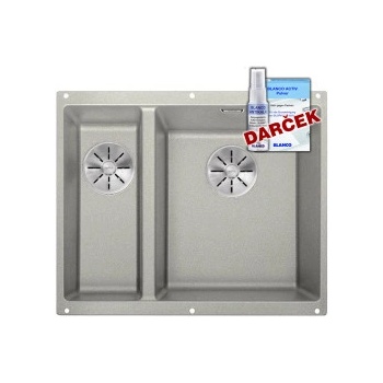 Blanco Subline 340/160 U Silgranit perlovo sivá