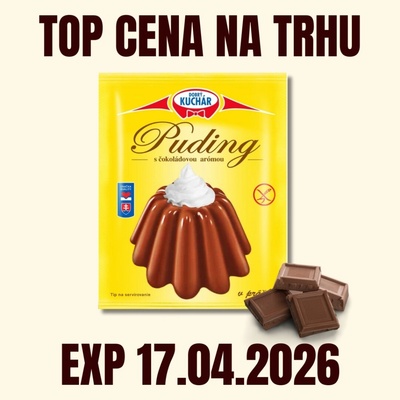 KÁVOVINY Puding čokoládový 40 g – Zboží Dáma