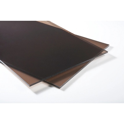 Arla Plast AB Plný polykarbonát 4 mm s UV 2,05 x 3,05 m bronz 1 ks