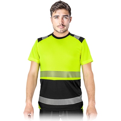 Reis IGUANA HI-VIS výstražné tričko Yellow/Black XS-3XL