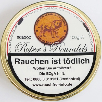 Dan Tobacco Bulldog Ropers Roundels 100 g