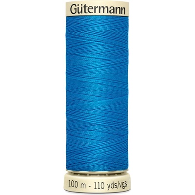 386 Univerzální šicí nit Gütermann 100% PES, modrá