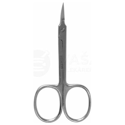 Surgicrafts Nožničky na nechtovú kožtičku zahnuté 9 cm 1 ks