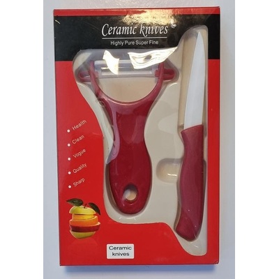 Комплект керамичен нож и белачка