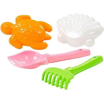 Image 1 of Polesie Плажен комплект Polesie Toys - Костенурка, 4 части (111289)