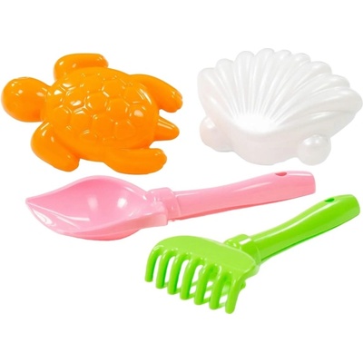 Polesie Плажен комплект Polesie Toys - Костенурка, 4 части (111289)