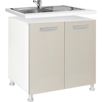 Matis Кухненски шкаф долен за мивка in d80 s пясък мат