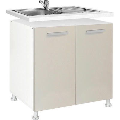 Matis Кухненски шкаф долен за мивка in d80 s пясък мат