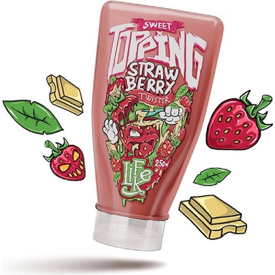 Life Like Sweet Topping Strawberry Twister 250 g