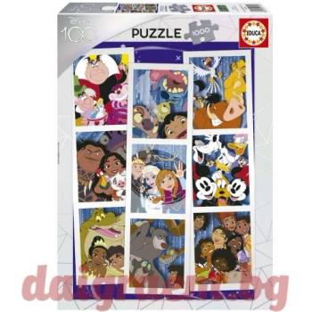 Image 1 of Educa Пъзел educa 19575 - 1000 части - 100 години Дисни (edu19575)