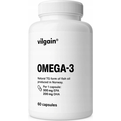 Vilgain Omega-3 25 mm 60 kapslí