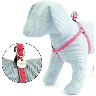 Croci Mylord Rosa - Нагръдник за кучета розов 36см/60 х 15 мм