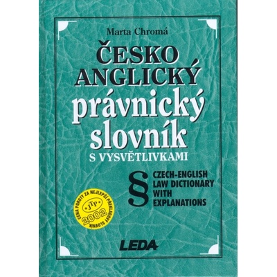 Česko - anglický právnický slovník