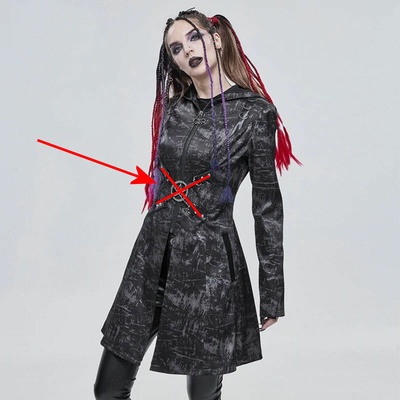 Devil fashion дамско палто devil fashion - С ДЕФЕКТ - my819