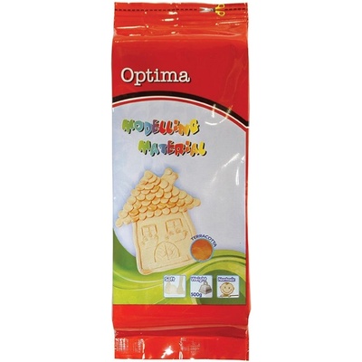 Optima Пластелин optima кафяв за моделиране 500 г 100091 (100091)