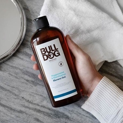 Bulldog Peppermint & Eucalyptus sprchový gél 500 ml