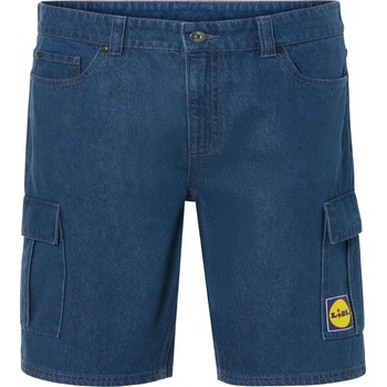 Livergy pánske rifľové šortky Lidl modrá 100375833