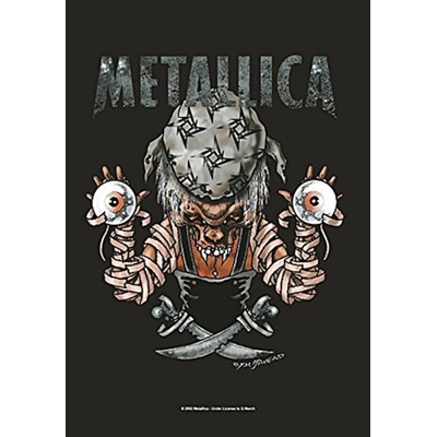 HEART ROCK Флаг Metallica - Пират - HFL0509