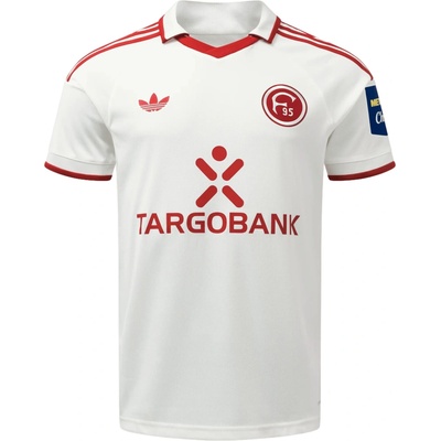 adidas Originals Fortuna Düsseldorf Away 2026/27 biela