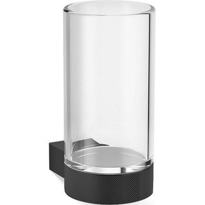 Decor Walther Чаша за четки за зъби Club стенна черен мат (0857463)