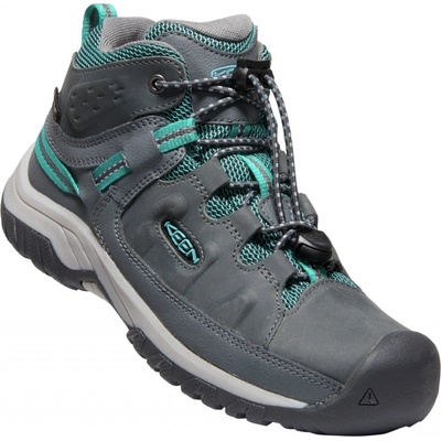 Keen Targhee Mid Wp Children steel grey/porcelain