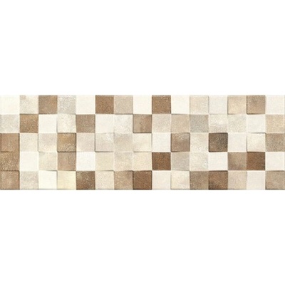 EBS Madison dekor 25 x 75 cm beige cubik 1,5m²