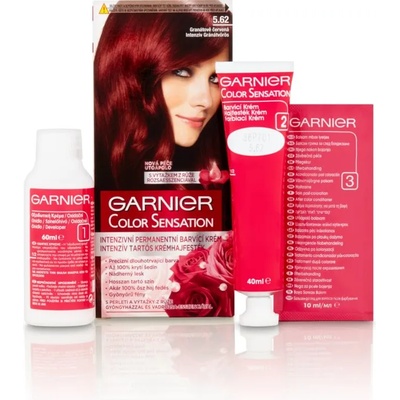 Garnier Color Sensation боя за коса цвят 5.62 Intense Precious Garnet