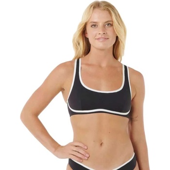 Rip Curl Mirage Fusion Crop bikini top - Black (Black)