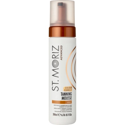 St. Moriz Advanced Colour Correcting Tanning Mousse Light tónovaná samoopalovací pěna 200 ml