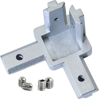 Алуминиева трипътна скоба за монтаж на профили 2020 (sn0219)