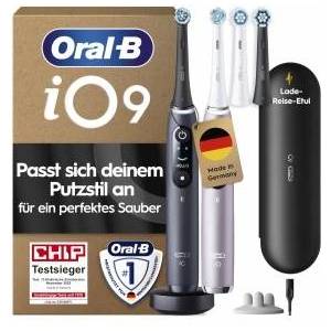 Oral-B iO - our most advanced technology with individually powered bristles and a dentist-inspired round brush head