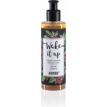 Anwen Wake It Up Kávový šampón s enzýmami 200 ml