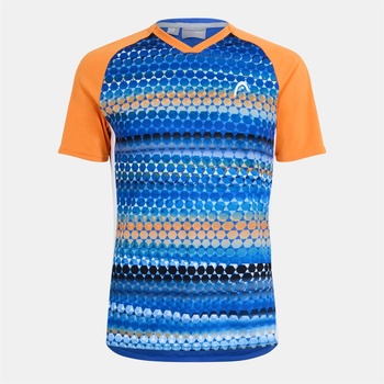 HEAD Тениска HEAD Men's Topspin Short Sleeve Performance T-Shirt - Multi
